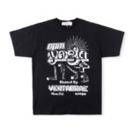 Vertabrae 6pm Yoga T-shirt Black (1)