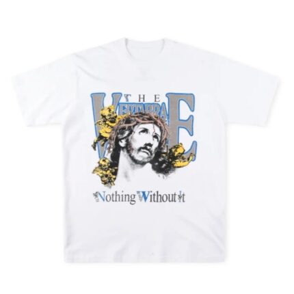 Vertabrae Nothing Without It Printed T-shirt White Color (1)