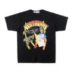 Vertabrae Nothing Without it Fire T-shirt Black (2)