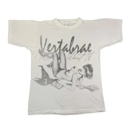 Vertabrae Vert Dancer Short Sleeve Tee Shirt Cream
